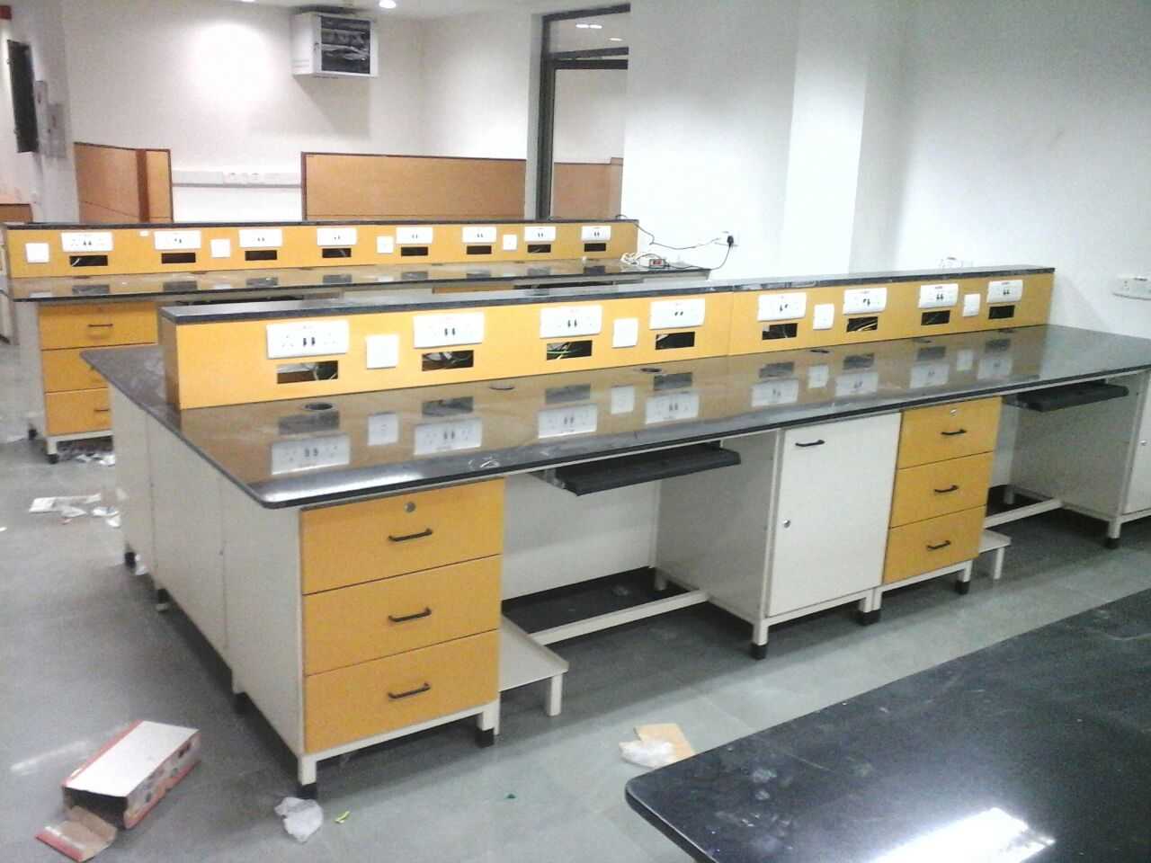 Durable modular laboratory furniture manufacturer in Vadodara